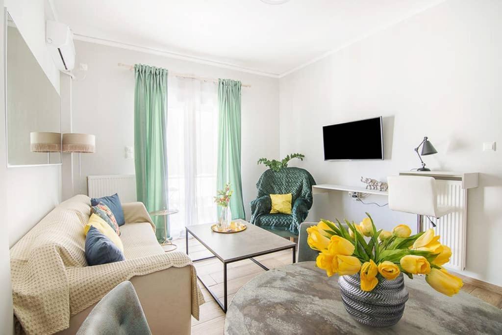 Bright Apartment For 6 Ppl In Афины Экстерьер фото